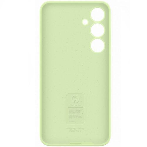 Capac protectie spate Samsung Silicone Case pentru Galaxy S24 Plus (S926), Light Green - imagine 3