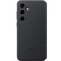 Husa Samsung Flip S-View Wallet Case pentru Galaxy S24 Plus (S926), Black - imagine 3