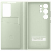 Husa Samsung Flip S-View Wallet Case pentru Galaxy S24 Ultra (S928), Light Green - imagine 2