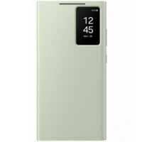 Husa Samsung Flip S-View Wallet Case pentru Galaxy S24 Ultra (S928), Light Green