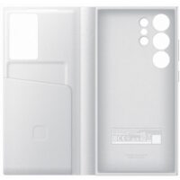 Husa Samsung Flip S-View Wallet Case pentru Galaxy S24 Ultra (S928), White - imagine 2