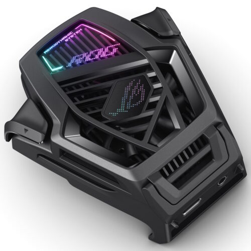 Suport de racire Asus AeroActive Cooler X, AY2401 Fan Module pentru ROG Phone 8 Series, Black - imagine 3