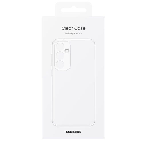 Capac protectie spate Samsung Clear Case pentru Galaxy A35 5G, Transparent - imagine 7