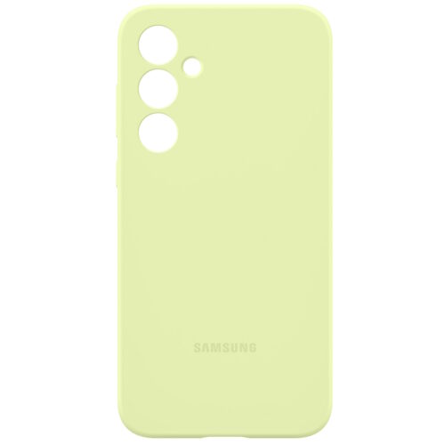 Capac protectie spate Samsung Silicone Case pentru Galaxy A35 5G, Lime - imagine 4