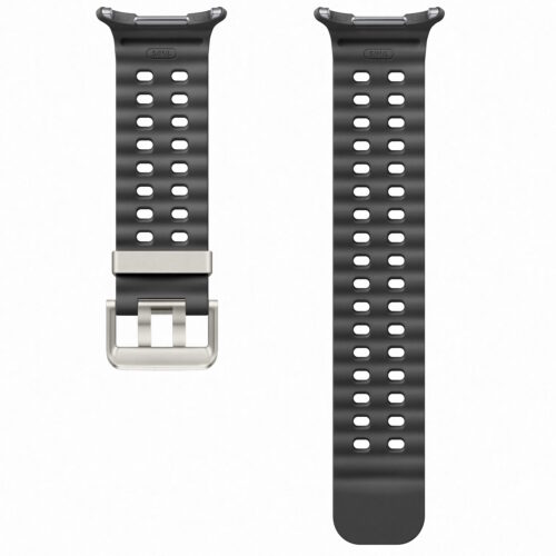 Bratara Samsung Marine Band (S/M/L) pentru Galaxy Watch Ultra, Dark Gray - imagine 3