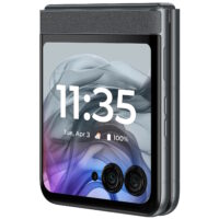 Telefon mobil Dual SIM Motorola Razr 50, Octa Core 2.5 GHz, 256 GB + 8 GB RAM, Koala Grey - imagine 13