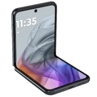Telefon mobil Dual SIM Motorola Razr 50, Octa Core 2.5 GHz, 256 GB + 8 GB RAM, Koala Grey - imagine 14