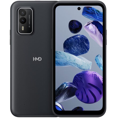 Telefon mobil Dual SIM HMD XR21 5G, 128 GB + 6 GB RAM, Midnight Black - imagine 3