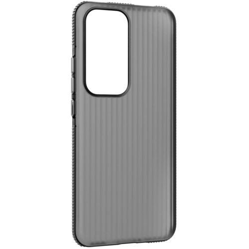 Capac protectie spate OPPO pentru Reno12 5G, TPU, 3063106 - Transparent Black - imagine 5