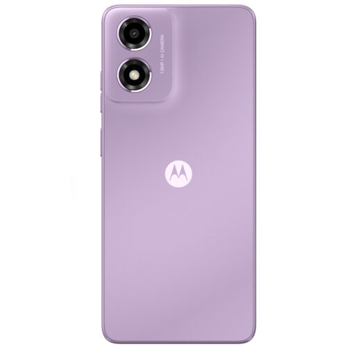 Telefon mobil Dual SIM Motorola moto e14, Octa Core 1.6 GHz, 64 GB + 2 GB RAM, LTE, Pastel Purple - imagine 3