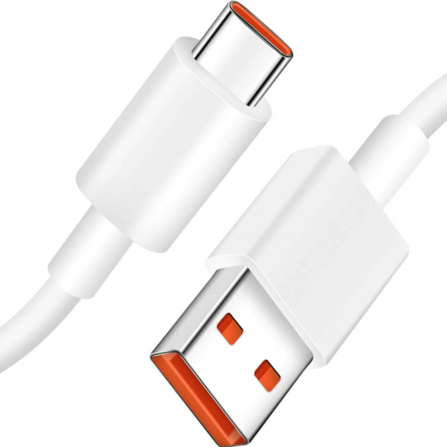 Cablu de date XIAOMI USB Type-A - USB Type-C, lungime 1m, 6A, incarcare rapida 120W, Alb - imagine 3