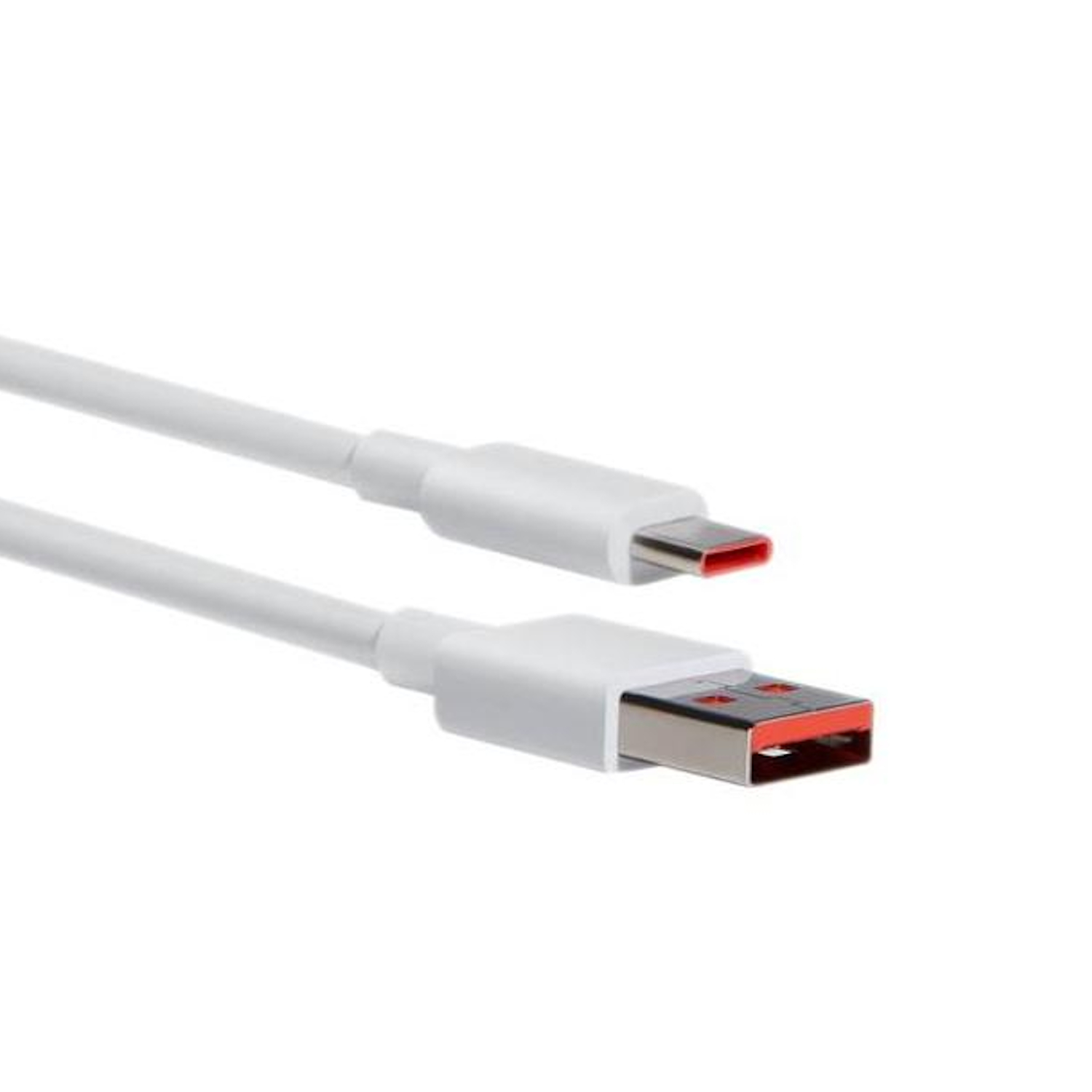 Cablu de date XIAOMI USB Type-A - USB Type-C, lungime 1m, 6A, incarcare rapida 120W, Alb - imagine 2