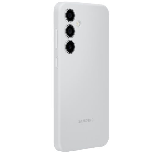 Capac protectie spate Samsung Silicone Case pentru Galaxy S24 FE (S721), EF-PS721C Gray - imagine 4