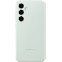 Husa Samsung Flip S-View Wallet Case pentru Galaxy S24 FE (S721), Mint - imagine 2