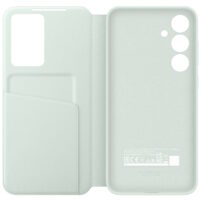 Husa Samsung Flip S-View Wallet Case pentru Galaxy S24 FE (S721), Mint - imagine 3