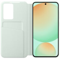 Husa Samsung Flip S-View Wallet Case pentru Galaxy S24 FE (S721), Mint - imagine 4