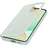 Husa Samsung Flip S-View Wallet Case pentru Galaxy S24 FE (S721), Mint - imagine 5