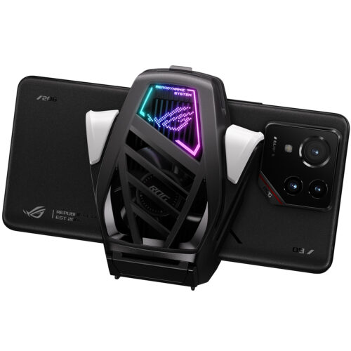 Suport de racire Asus AeroActive Cooler X Pro pentru ROG Phone 9 Series, AY2501 Black White - imagine 9