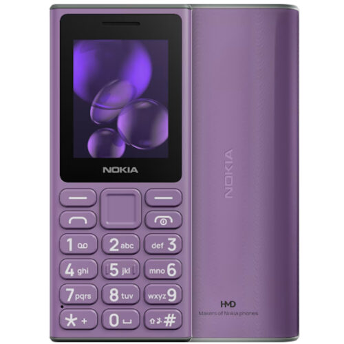 Telefon mobil Dual SIM Nokia 105 (2024), Purple - imagine 5