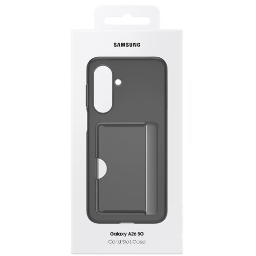 Capac protectie spate Samsung Card Slot Case pentru Galaxy A26 5G (A266), Black - imagine 6