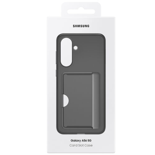 Capac protectie spate Samsung Card Slot Case pentru Galaxy A56 5G (A566), Black - imagine 6