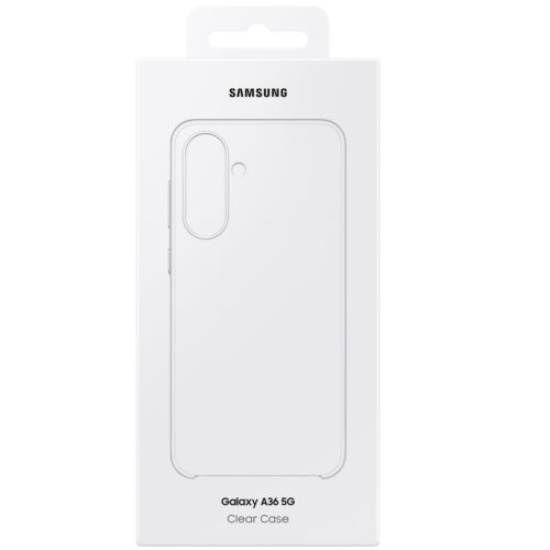 Capac protectie spate Samsung Clear Case pentru Galaxy A36 5G (A366), Transparent - imagine 5