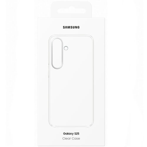 Capac protectie spate Samsung Clear Case pentru Galaxy S25 (S931), Transparent - imagine 7