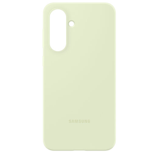 Capac protectie spate Samsung Silicone Case pentru Galaxy A36 5G (A366), Light Green - imagine 3