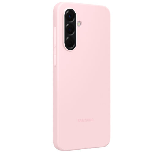 Capac protectie spate Samsung Silicone Case pentru Galaxy A56 5G (A566), Pink - imagine 5