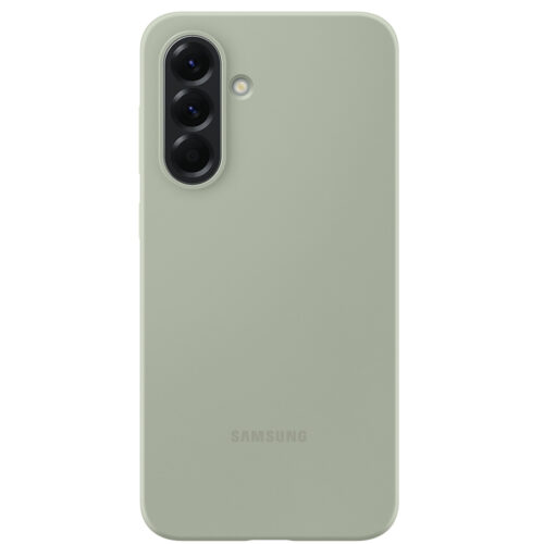 Capac protectie spate Samsung Silicone Case pentru Galaxy A56 5G (A566), Sage Green