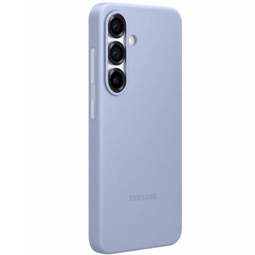 Capac protectie spate Samsung Silicone Case pentru Galaxy S25 (S931), Light Blue - imagine 5