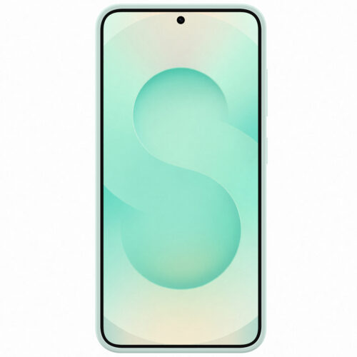 Capac protectie spate Samsung Silicone Case pentru Galaxy S25 (S931), Mint - imagine 3