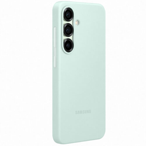 Capac protectie spate Samsung Silicone Case pentru Galaxy S25 (S931), Mint - imagine 5