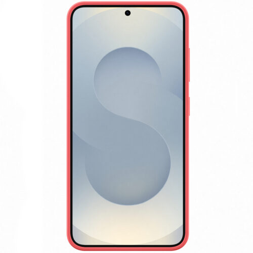 Capac protectie spate Samsung Silicone Case pentru Galaxy S25 (S931), Red - imagine 3