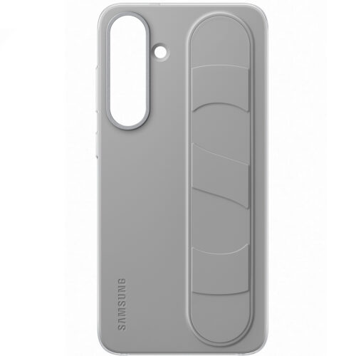 Capac protectie spate Samsung Standing Grip Case pentru Galaxy S25 Plus (S936), Gray - imagine 3