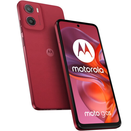 Telefon mobil Moto g05, Octa Core 2.0 GHz, 64 GB + 4 GB RAM, Plum Red - imagine 10