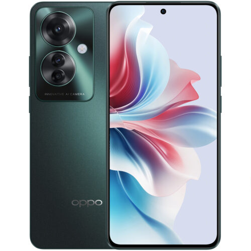 Telefon mobil Dual SIM Oppo Reno11 F, 256 GB + 8 GB RAM, 5G, Palm Green - imagine 9