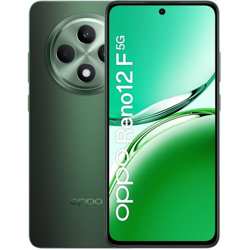 Telefon mobil Dual SIM Oppo Reno12 F, 256 GB + 8 GB RAM, 5G, Black Green - imagine 9