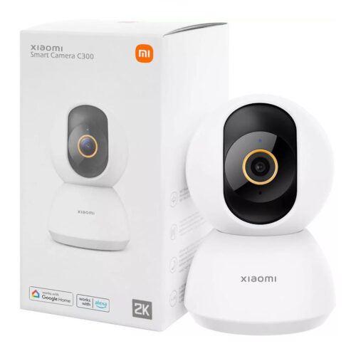 Camera de supraveghere Xiaomi C300, rezolutie 2K, Wi-Fi, Night Vision, Alb - imagine 6
