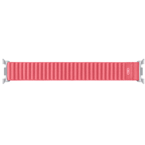 Bratara Samsung Galaxy Watch 8/8 Classic Fabric (M/L), Coral Red - imagine 3