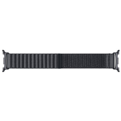 Bratara Samsung Galaxy Watch 8/8 Classic Fabric (S/M), Dark Gray - imagine 3