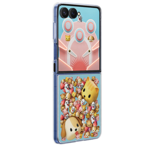 Capac protectie spate Samsung Galaxy Z Flip7 Flipsuit Case, Transparent - imagine 5