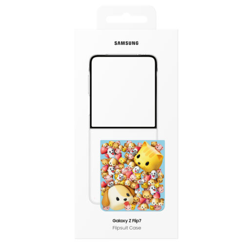 Capac protectie spate Samsung Galaxy Z Flip7 Flipsuit Case, Transparent - imagine 7