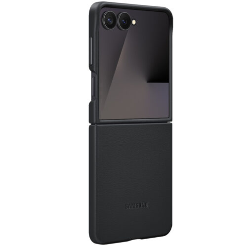 Capac protectie spate Samsung Galaxy Z Flip7 Kindsuit Case, Black - imagine 5