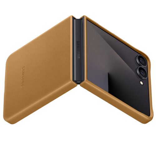 Capac protectie spate Samsung Galaxy Z Flip7 Kindsuit Case, Camel - imagine 4