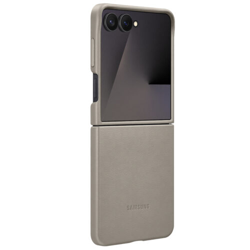 Capac protectie spate Samsung Galaxy Z Flip7 Kindsuit Case, Taupe - imagine 3