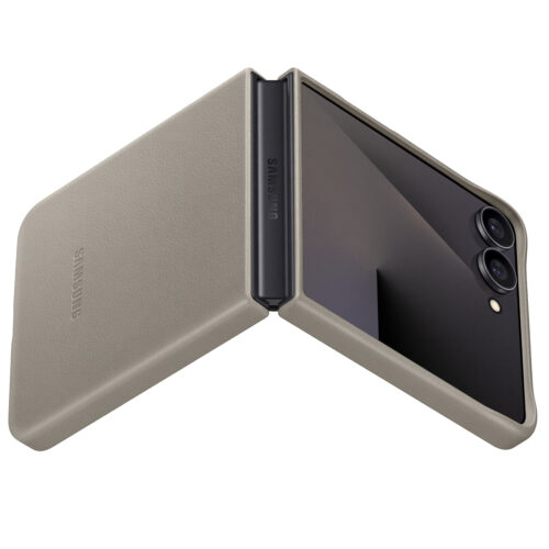Capac protectie spate Samsung Galaxy Z Flip7 Kindsuit Case, Taupe - imagine 4