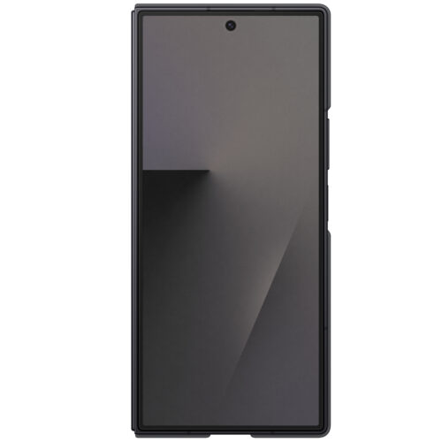 Capac protectie spate Samsung Galaxy Z Fold7 Silicone Case, Black - imagine 3