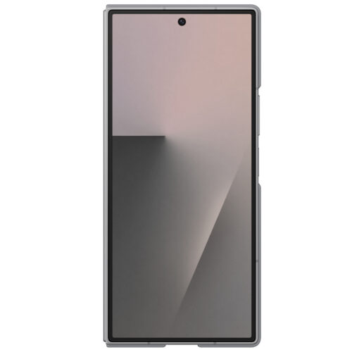 Capac protectie spate Samsung Galaxy Z Fold7 Silicone Case, Gray - imagine 3