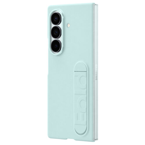 Capac protectie spate Samsung Galaxy Z Fold7 Silicone Case, Mint - imagine 5